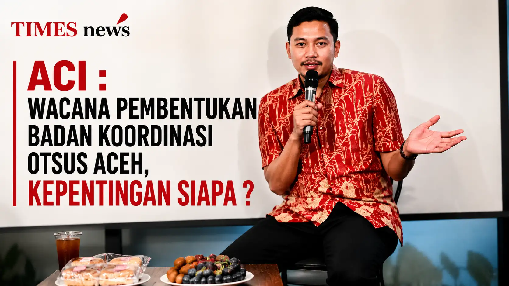 ACI : Wacana pembentukan Badan Koordinasi Otsus Aceh, Kepentingan Siapa ?