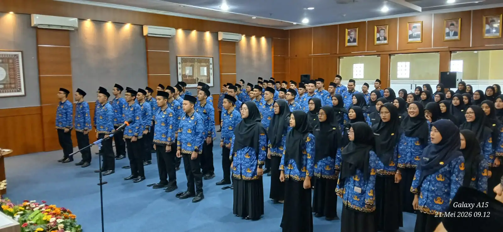 108 CPNS LPMQ Resmi Dilantik Menjadi PNS, Menag Tekankan Nilai Istiqamah dan Amanah