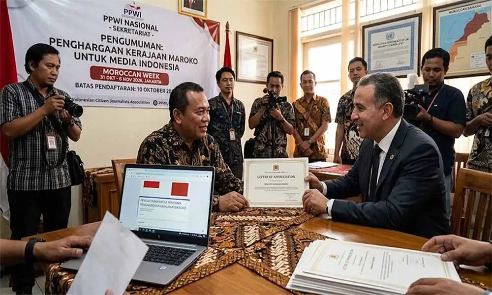 Hubungkan Hati Melalui Pena: Kemitraan Pers Indonesia dan Maroko dalam Mengukir Peradaban Bersama