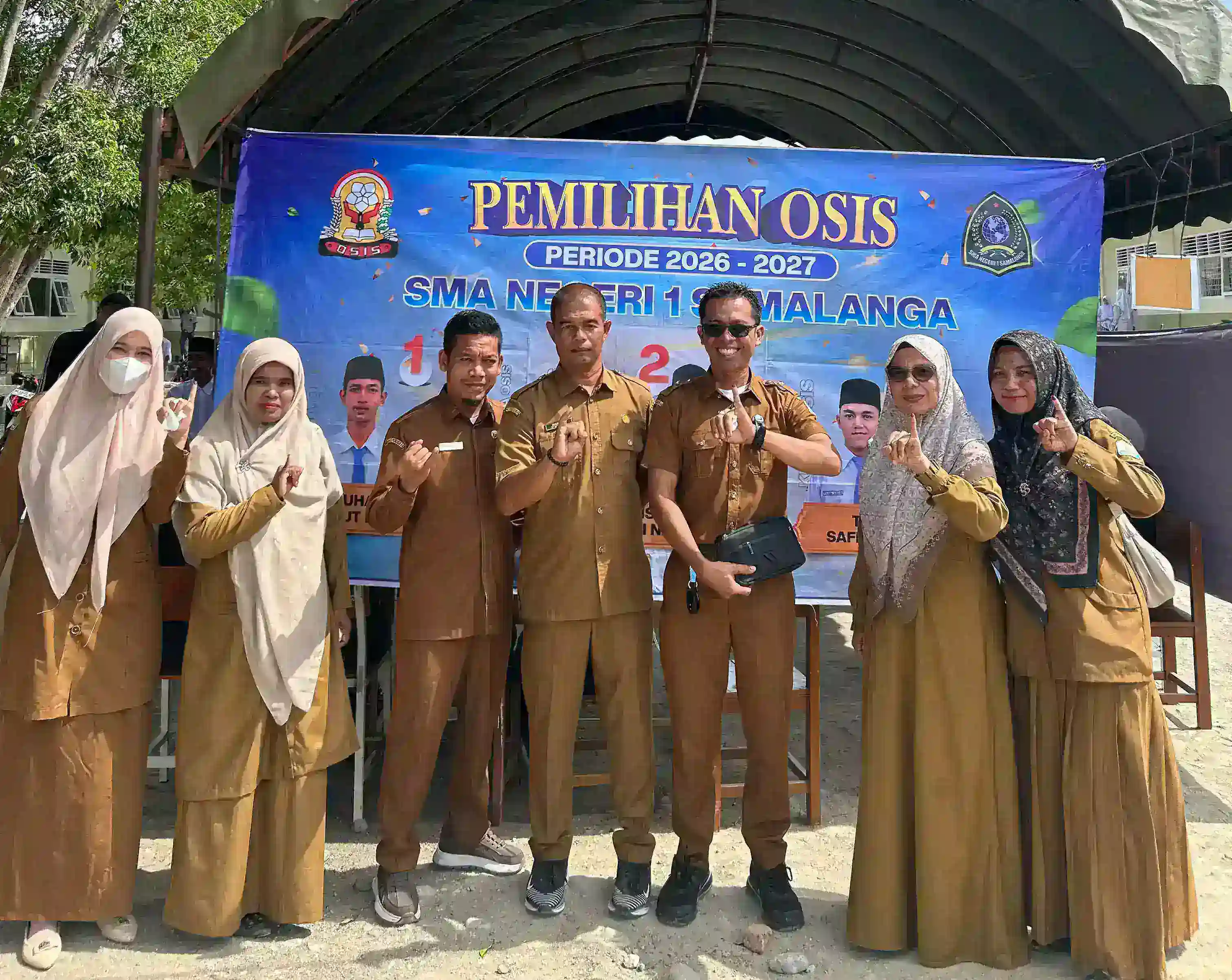 SMA Negeri 1 Samalanga Gelar Pemilihan Ketua dan Wakil Ketua OSIS Periode 2027/2028 Secara Demokratis