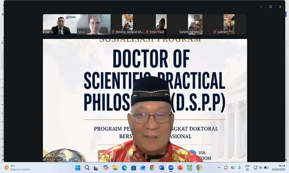 Menembus Batas Akademik Global: WPF University dan Princonser University Sosialisasikan Program Doktoral D.S.P.P Bersama PPWI