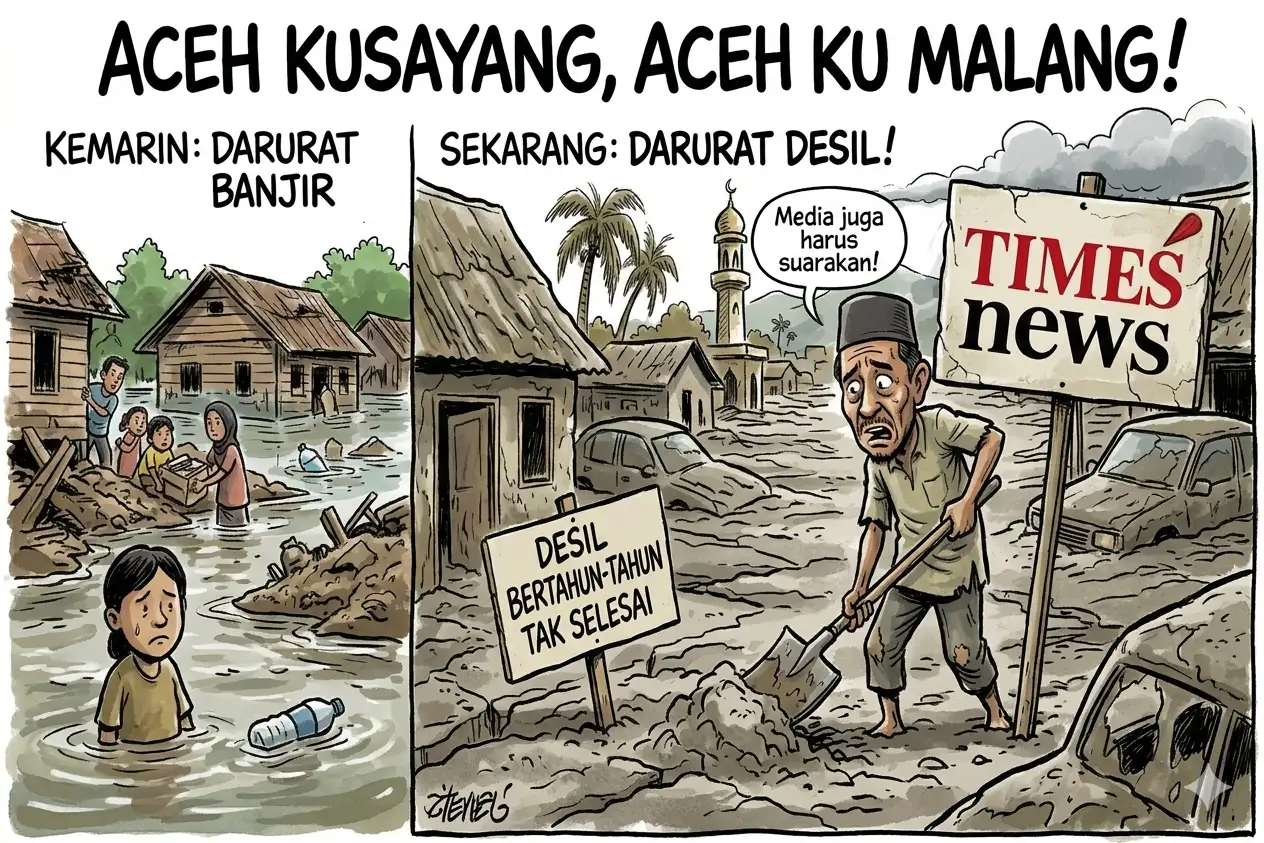 Lolos dari Banjir, Terjerat Desil: Duka Ganda Rakyat Aceh