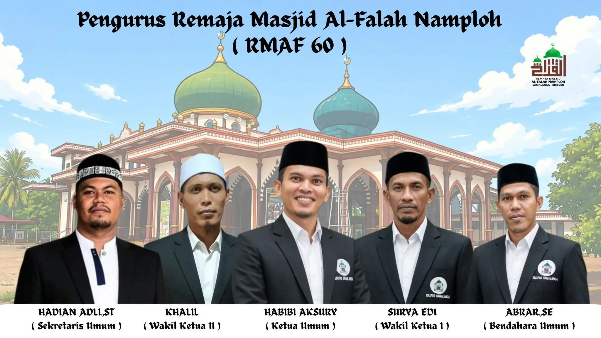 Remaja Masjid Al-Falah Namploh Apresiasi Kenaikan Honorarium Imum Syiek dan Bilal di Bireuen