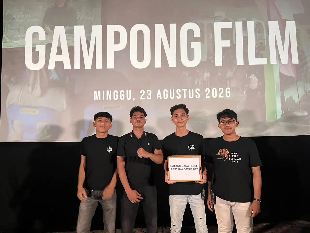Gampong Film Hadirkan Ruang Kebudayaan, Edukasi, dan Kemanusiaan