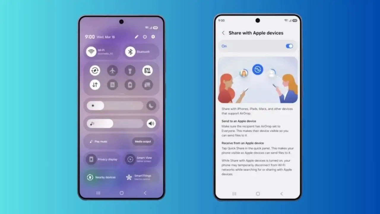 Samsung Galaxy Kini Bisa Kirim File ke iPhone via AirDrop? Ini Daftar HP yang Sudah Mendukung Quick Share Terbaru