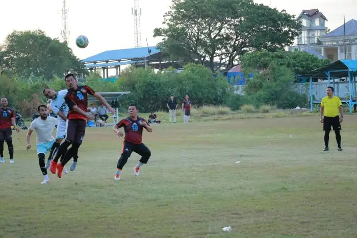 DPRK Aceh Besar Menang 2-1 atas Pemkab Aceh Besar dalam Laga Persahabatan