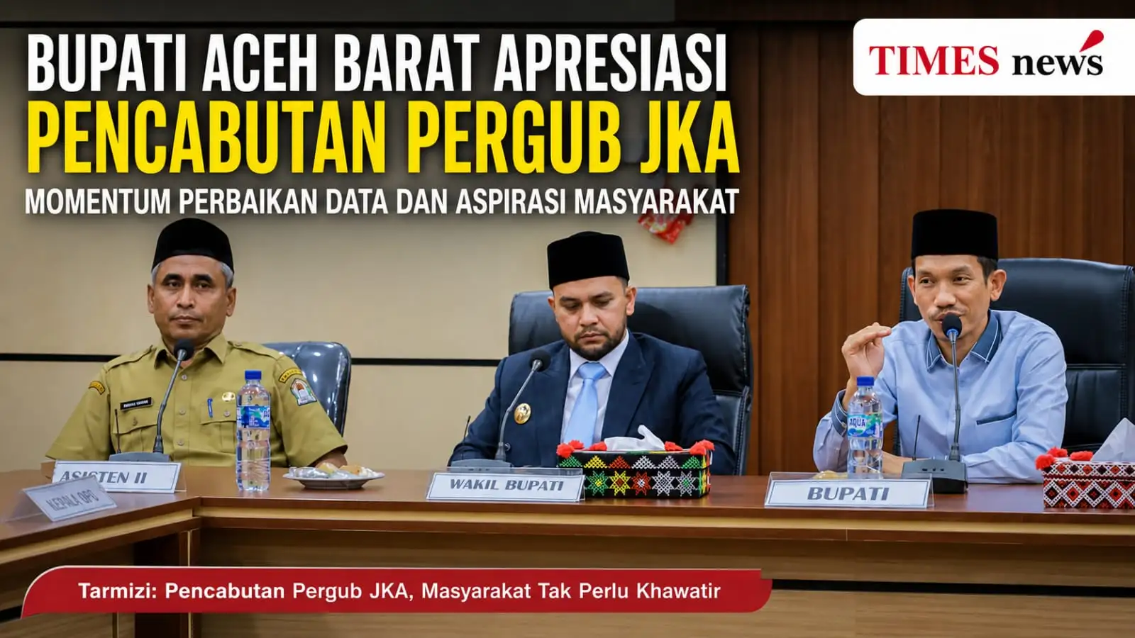 Bupati Aceh Barat Apresiasi Pencabutan Pergub JKA: Momentum Perbaikan Data Masyarakat