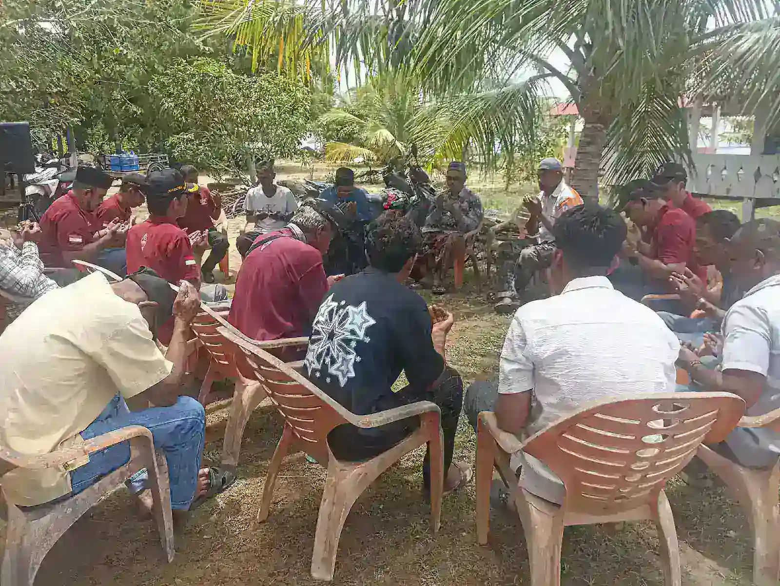 ORARI Lokal Bireuen Gelar Syukuran Satu Tahun Kepengurusan, Santuni Anak Yatim dan Peringati Maulid Nabi di Pantai Sawang