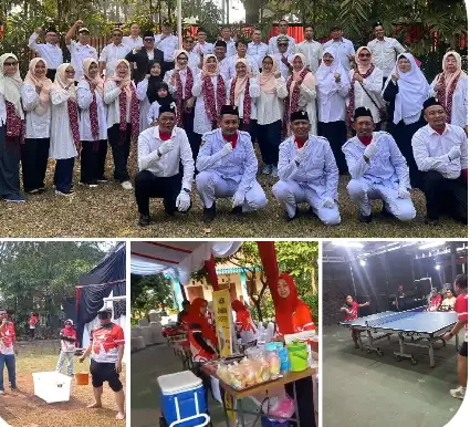 Indonesia Adil, Makmur dan Berdaulat di Hari kemerdekaannya ke 81, di Graha Bunga Graha Raya Bintaro 