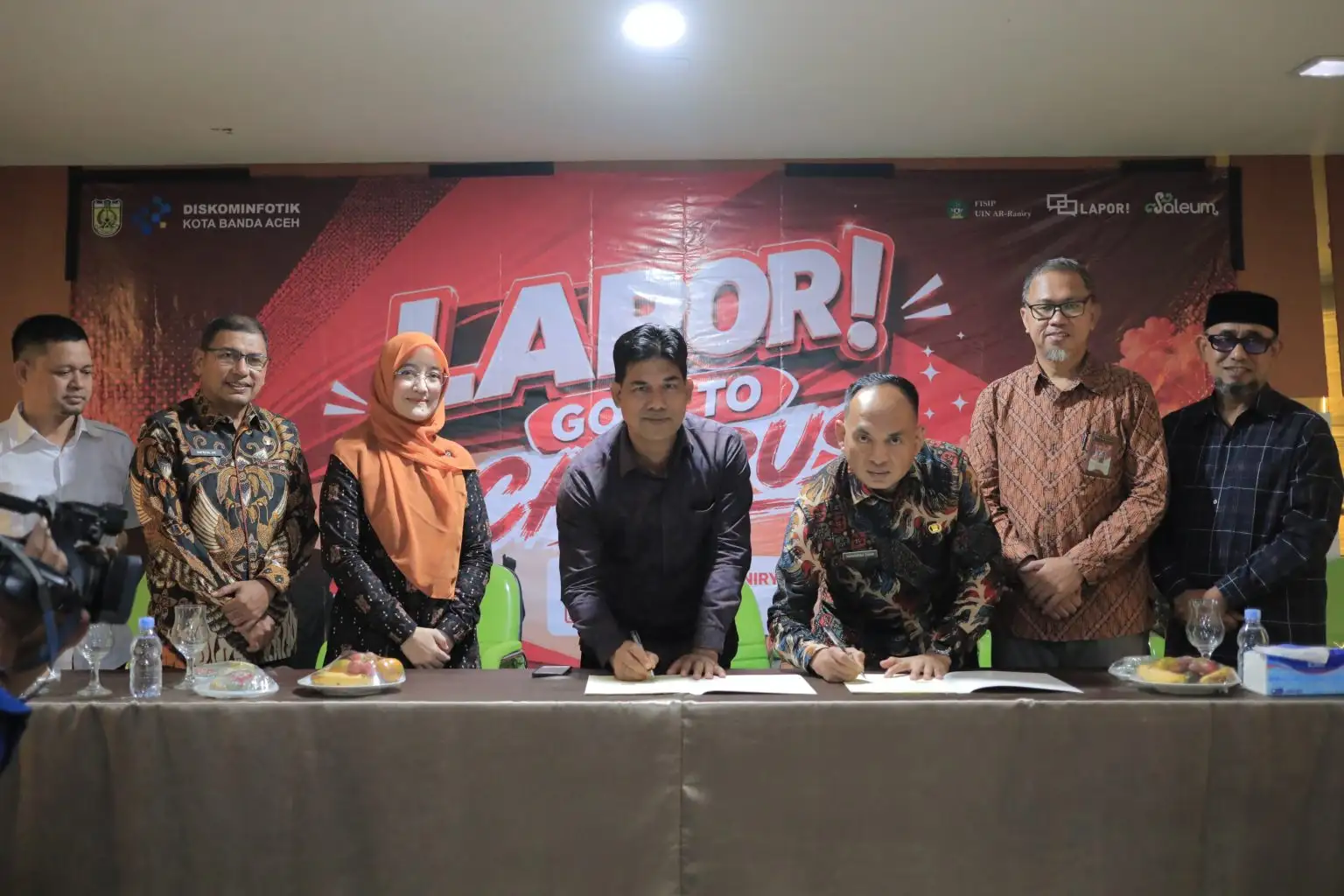 Sekdako Banda Aceh Buka Forum “Berani Lapor” Goes to Campus di UIN Ar-Raniry