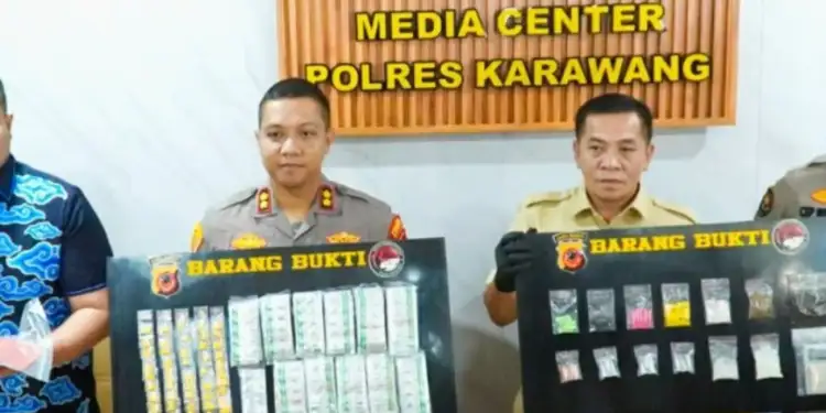 Tergiur Upah Rp10 Juta dan Sabu Gratis, Kurir Narkoba Lintas Wilayah Dibekuk Polres Karawang