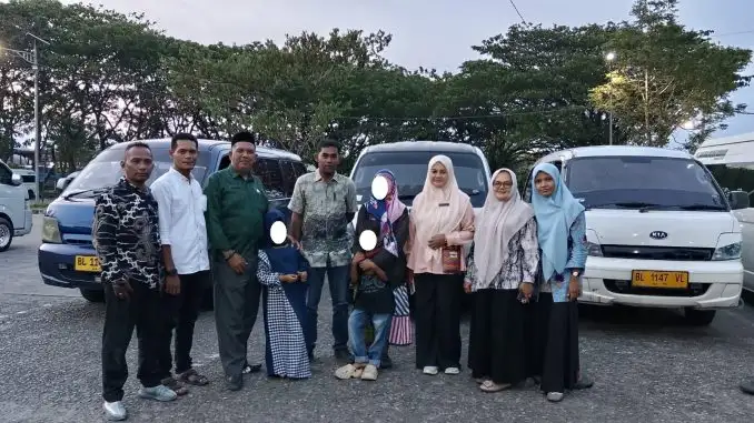 Dinas Sosial Banda Aceh Fasilitasi Pemulangan Keluarga Terlantar ke Daerah Asal